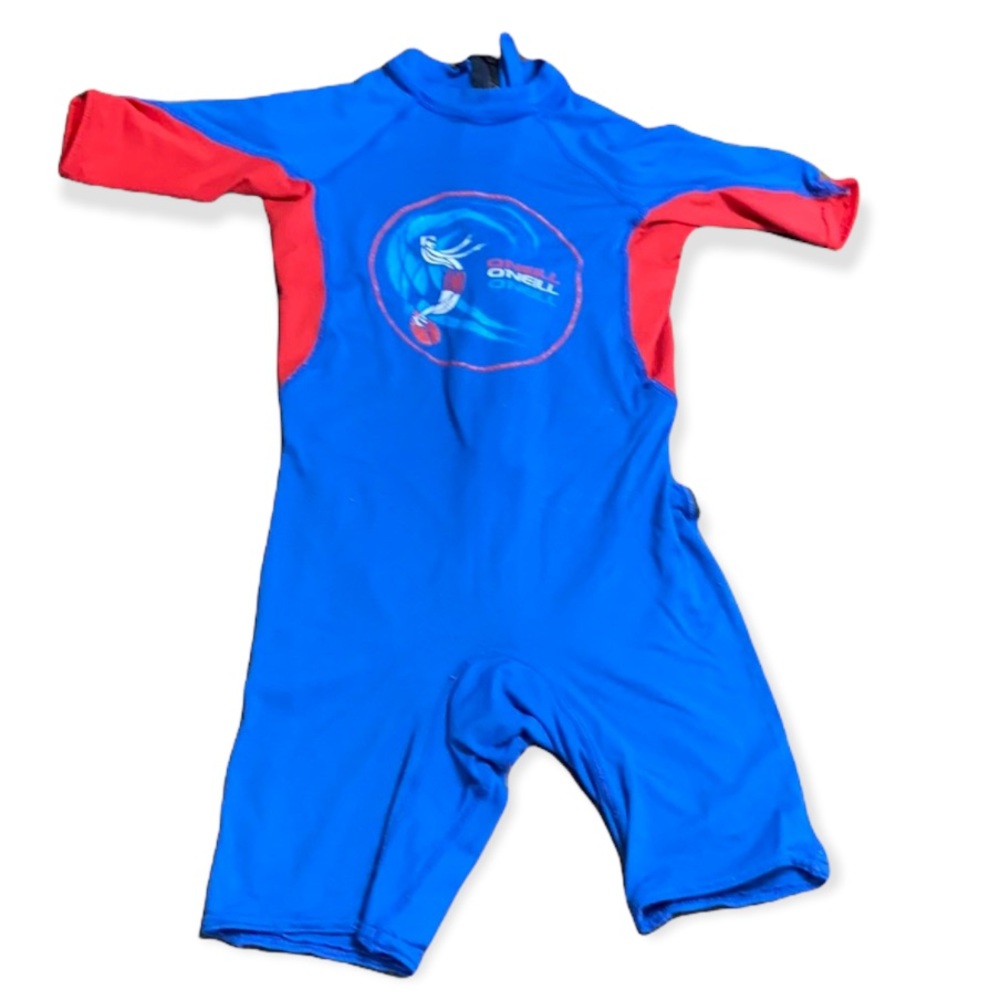 Authentic O’Neil UV rash guard swimsuit boys sz 5